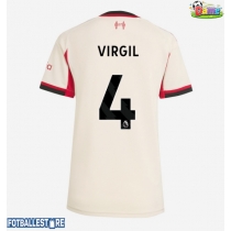 Liverpool Virgil van Dijk #4 Bortedrakt Dame 2025-26 Kortermet